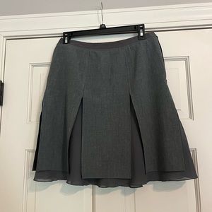 𝅺Etcetera skirt with overlay and sheer underneath